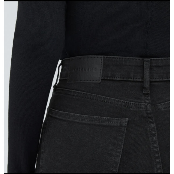 Everlane The Curvy High-Rise Black Skinny Jean - Picture 5 of 7